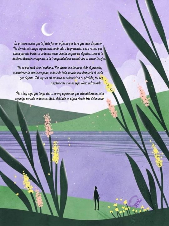 Poema: La primera noche